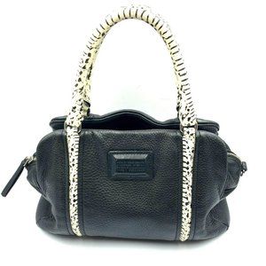 Marc by Marc Jacobs Black Leather Satchel Bag